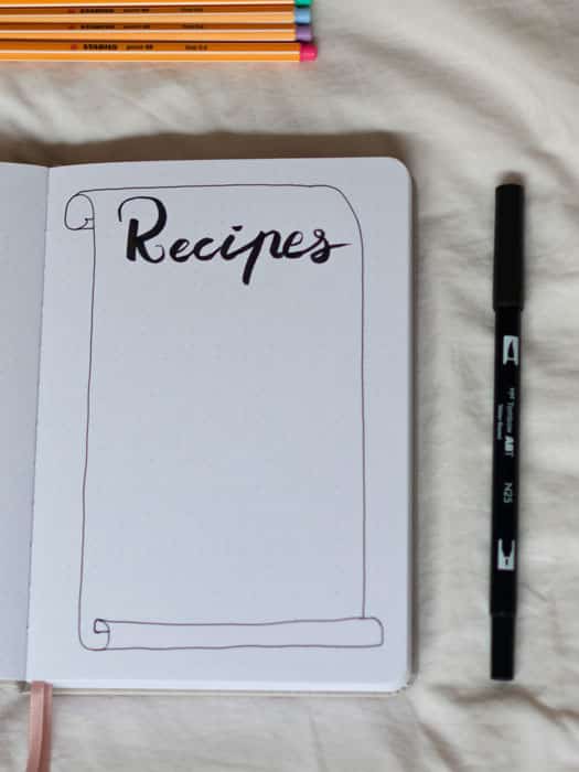 bullet-journal-idees-recettes