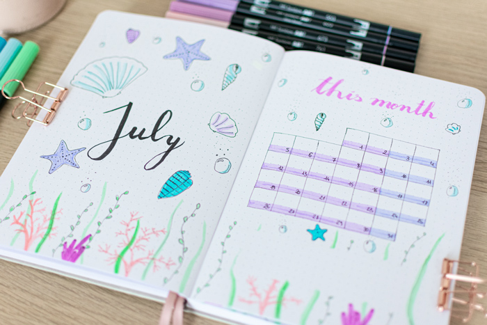 couverture-calendrier-bullet-journal-juillet-2021-plan-with-me