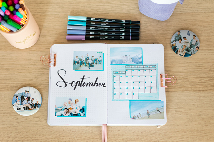 Bullet Journal – Septembre 2021 – Plan with me
