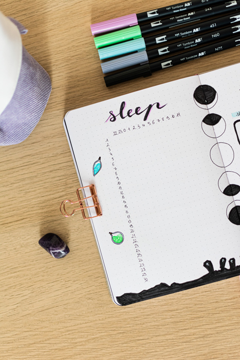 sleep-tracker-bullet-journal-novembre-2021-plan-with-me