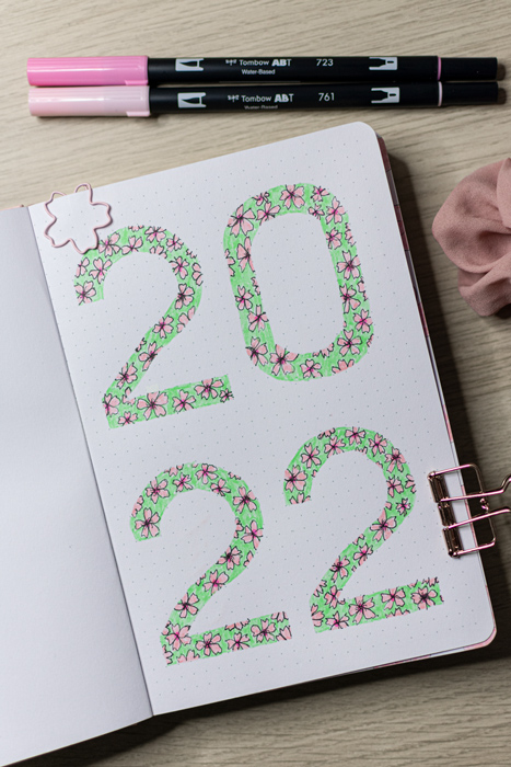 couverture-2022-bullet-journal-set-up-2022-plan-with-me