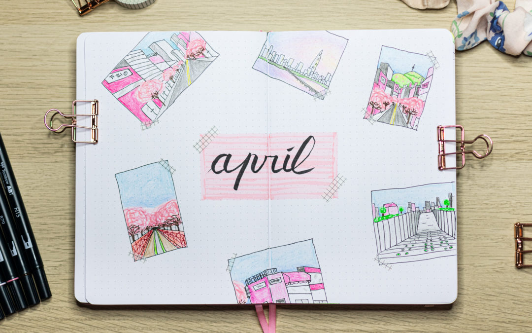 Bullet Journal – Avril 2022 – Plan with me