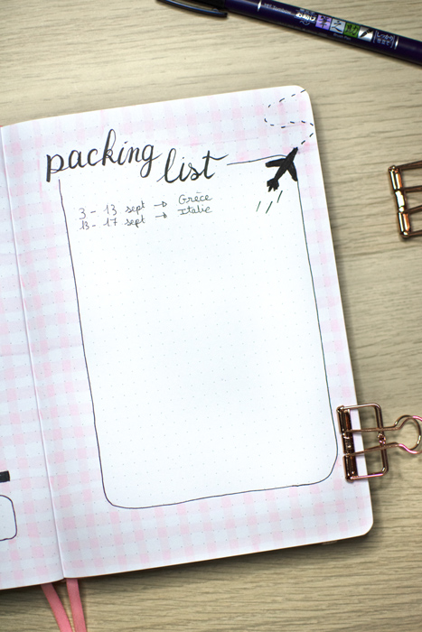 packing-list-bullet-journal-aout-2022-plan-with-me