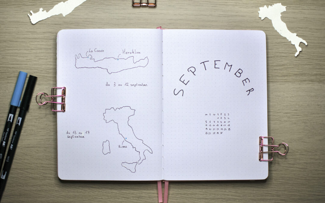 Bullet Journal – Septembre 2022 – Plan with me