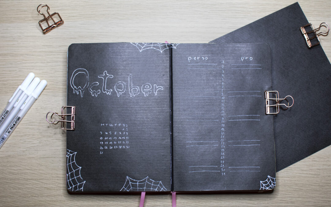 Bullet Journal – Octobre 2022 – Plan with me
