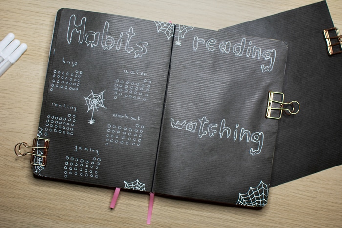 habit-tracker-reading-tracker-watching-list-bullet-journal-octobre-2022-plan-with-me