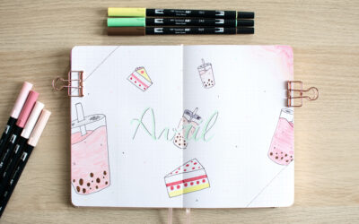 Bullet Journal – Avril 2023 – Plan with me