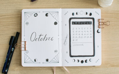 Bullet Journal – Octobre 2023 – Plan with me