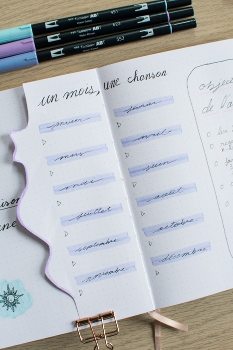 bullet-journal-chansons-set-up-2024-plan-with-me