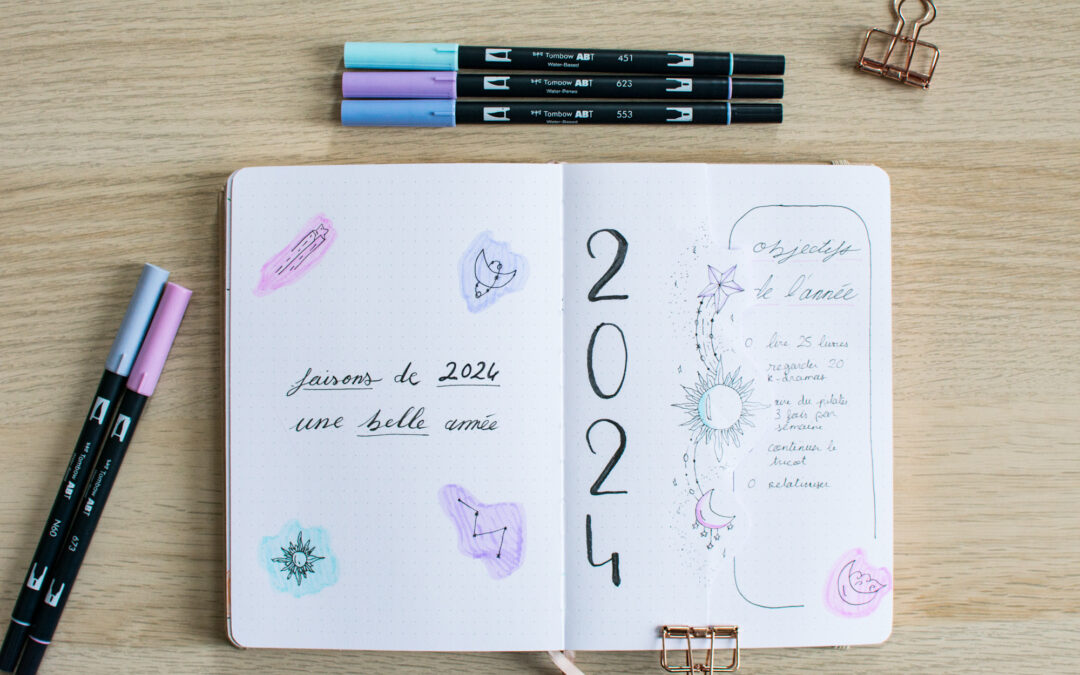 Bullet Journal – Set up 2024 – Plan with me