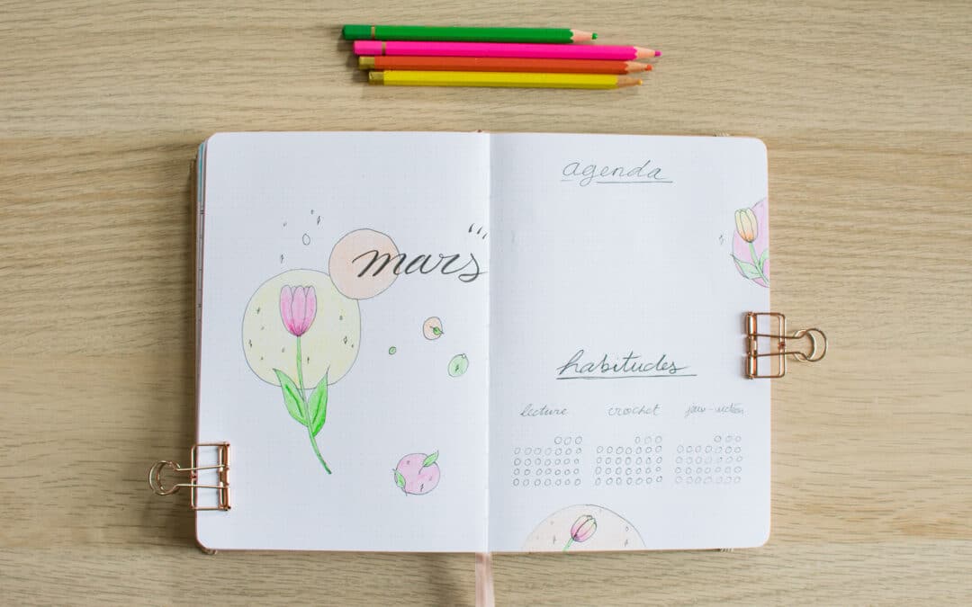Bullet Journal – Mars 2024 – Plan with me