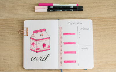 Bullet Journal – Avril 2024 – Plan with me